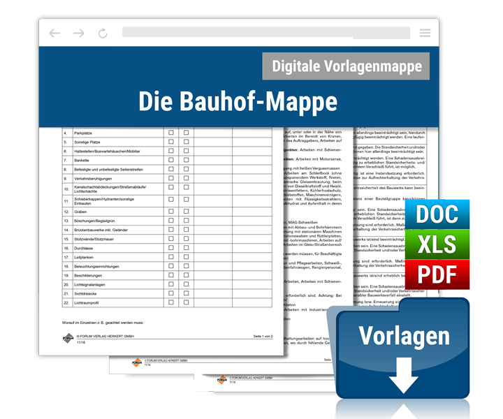 Die Bauhof-Mappe