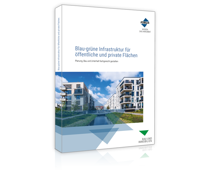 Blau-grüne Infrastruktur für öffentliche und private Flächen
