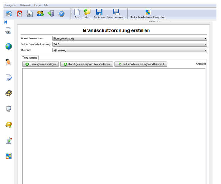 Brandschutzordnungs-Manager