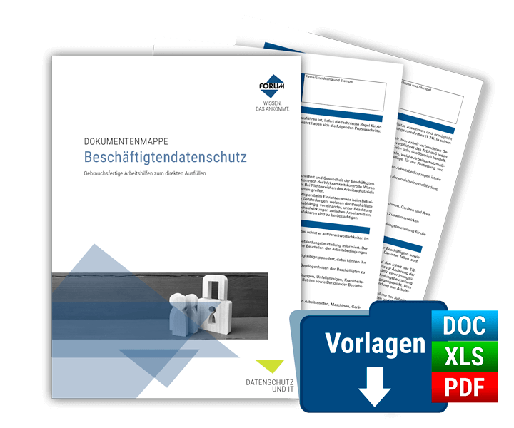 Dokumentenmappe: Beschäftigtendatenschutz