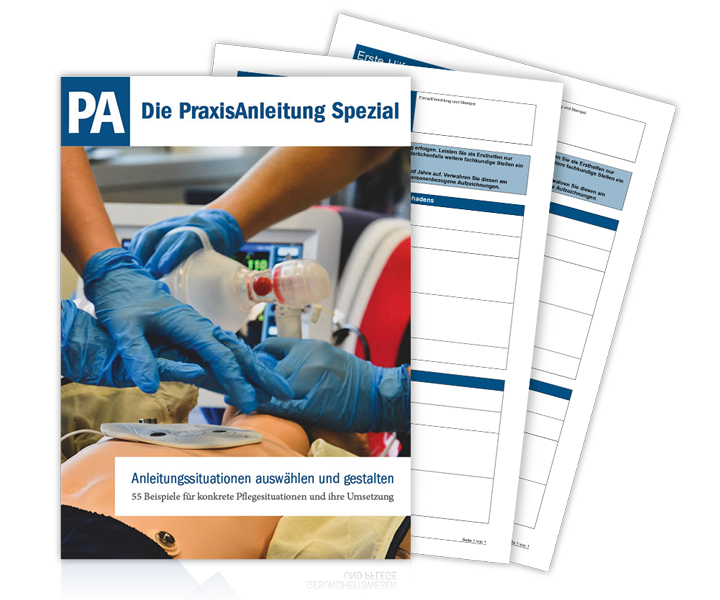 Die PraxisAnleitung-Spezial - Anleitungssituationen auswählen und gestalten