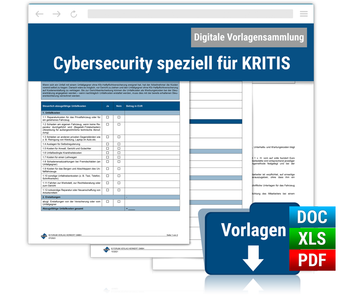 Vorlagensammlung Cybersecurity