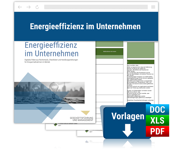 Energieeffizienz im Unternehmen