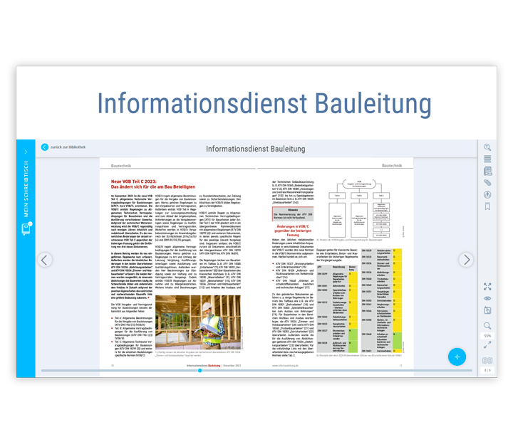 Informationsdienst Bauleitung