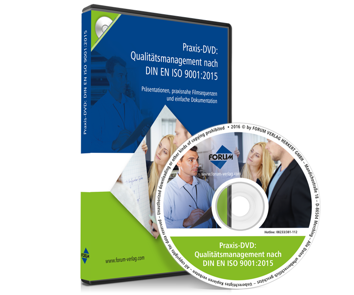 Praxis-DVD: Qualitätsmanagement nach DIN EN ISO 9001:2015