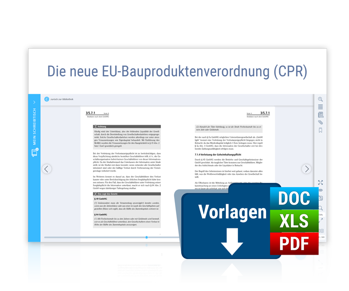 Die neue EU-Bauproduktenverordnung (CPR)