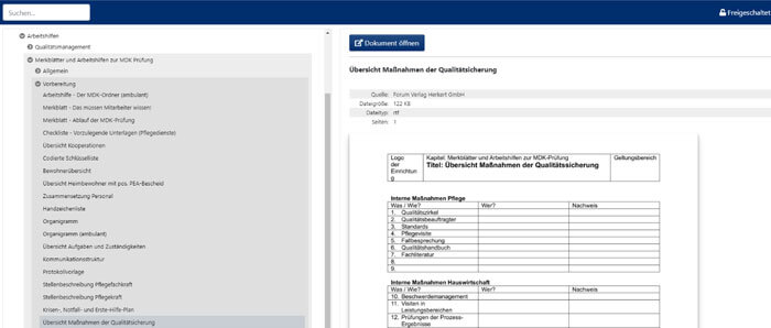 Die MDK-Prüfanleitung