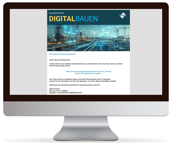 NewsletterPRO DIGITALBAUEN