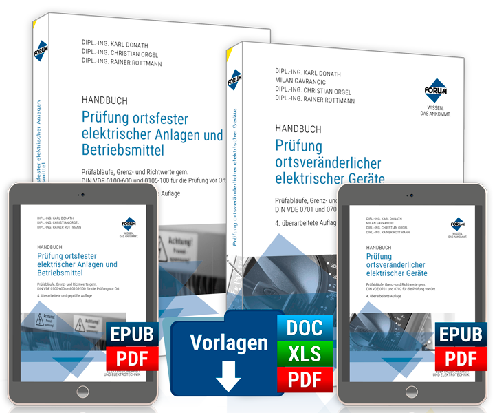 Das Prüfpaket Elektrische Geräte und Anlagen