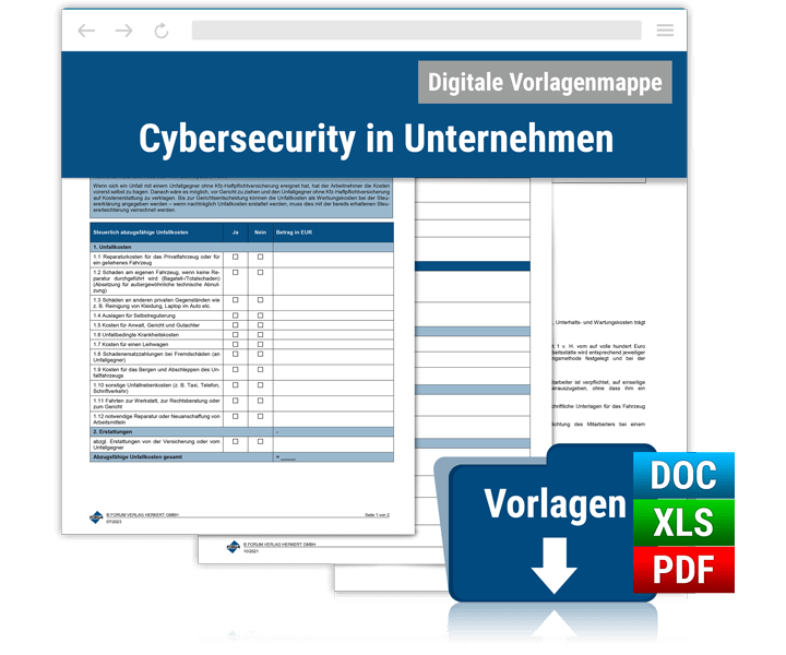 Vorlagensammlung Cybersecurity