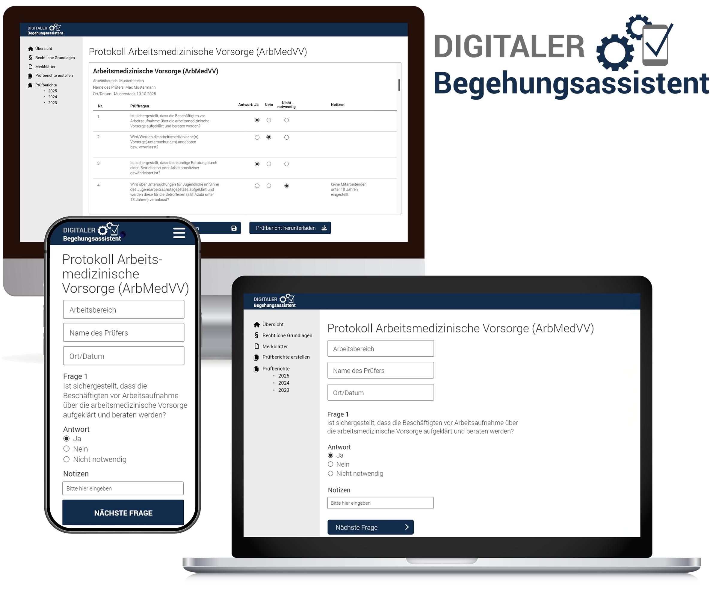 Digitaler Begehungsassistent