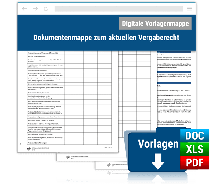 Das neue Vergaberecht – Vorlagensammlung