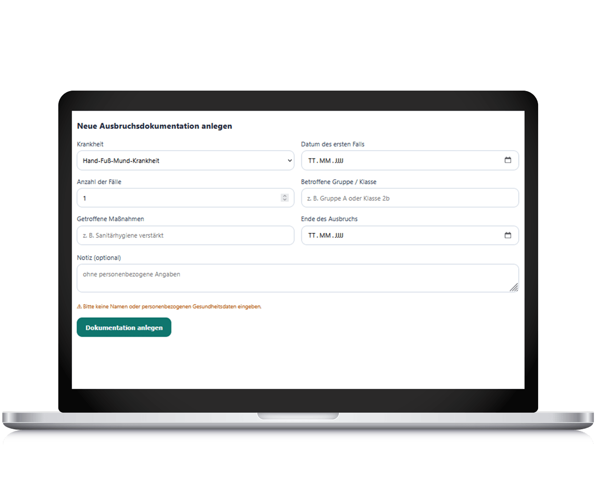 Infektionsmanager - Dokumentation