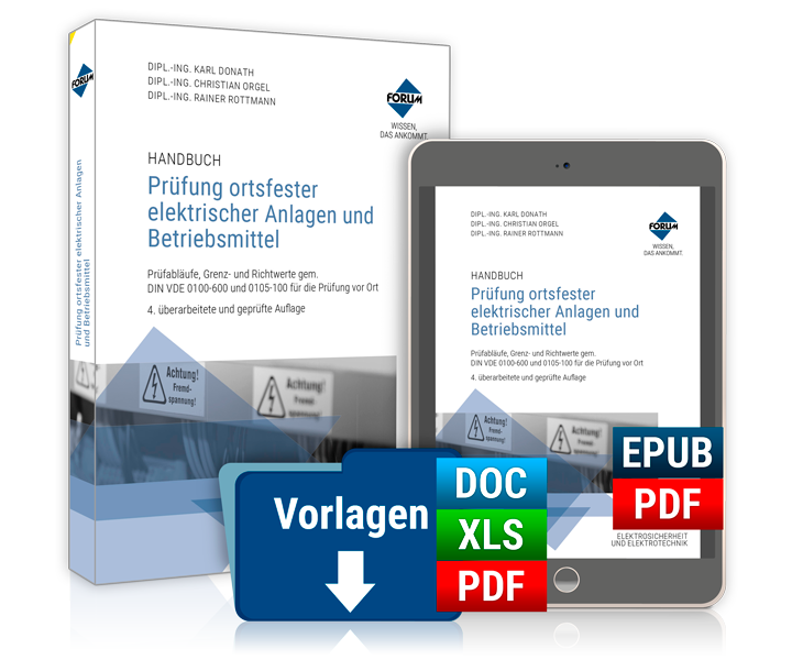 Handbuch Prüfung ortsfester elektrischer Anlagen und Betriebsmittel