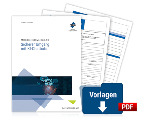 Mitarbeiter-Merkblatt: Sicherer Umgang mit KI-Chatbots Mitarbeiter-Merkblatt: Sicherer Umgang mit KI-Chatbots