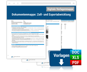 Dokumentenmappe: Zoll- und Exportabwicklung