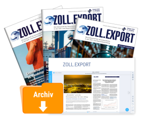 Zeitschrift ZOLL.EXPORT Zeitschrift ZOLL.EXPORT