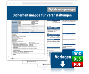 Sicherheitsmappe für Veranstaltungen