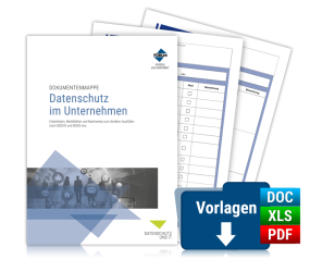 Dokumentenmappe: Datenschutz im Unternehmen