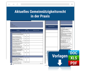 Aktuelles Gemeinnützigkeitsrecht in der Praxis