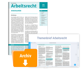 Themenbrief Arbeitsrecht